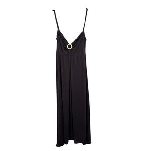Coco Reef Swimsuit Beachwear Maxi Dress XL C Cup Bra Brown Summer Cottagecore